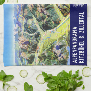 " Österreich: 2021/heute - Kitzbühel/Zillertal Ta Geschirrtuch