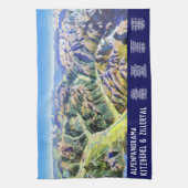 " Österreich: 2021/heute - Kitzbühel/Zillertal Ta Geschirrtuch (Vertikal)