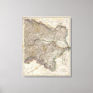 Österreich 3 leinwanddruck