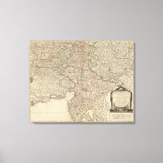 Österreich 3 leinwanddruck (Vorderseite)