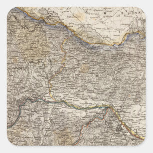 Österreich 8 quadratischer aufkleber