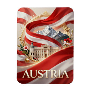 Österreich Alpen Wien Erbe Magnet
