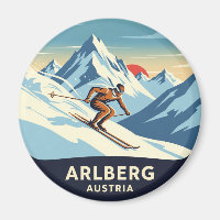 Österreich Arlberg Skier Skiing