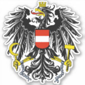 Österreich Aufkleber (Vorderseite)
