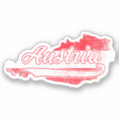 Österreich Aufkleber (Vorderseite)