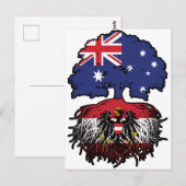 Österreich Australien Tree Roots Postkarte (Vorne/Hinten)