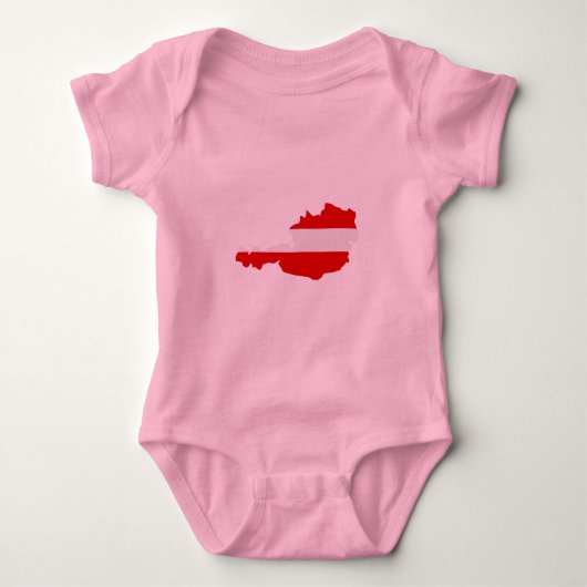 Österreich Baby Strampler (Vorderseite)