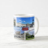 Österreich - Belgien - Kaffeetasse (VorderseiteRechts)