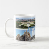 Österreich - Belgien - Kaffeetasse (Links)