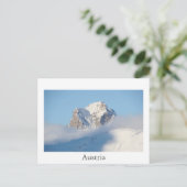 Österreich Berge Postkarte (Stehend Vorderseite)
