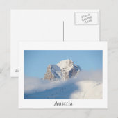 Österreich Berge Postkarte (Vorne/Hinten)