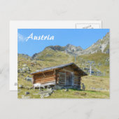 Österreich Bergkulisse Postkarte (Vorne/Hinten)
