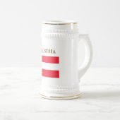 ÖSTERREICH BIERGLAS (VorderseiteRechts)