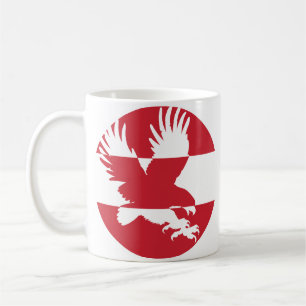 Österreich Black Eagle Österreichische Tierflagge Kaffeetasse