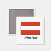 Österreich-Branddesign Magnet (Vorderseite/Rückseite)
