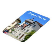 Österreich, Bregenz Altstadt Souvenir Magnet (Linke Seite)