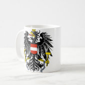 Österreich Bundesadler Kaffeetasse (Vorderseite Links)
