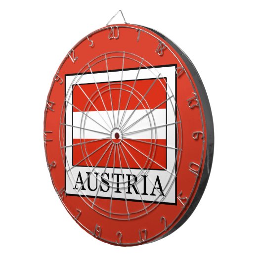 Österreich Dartscheibe (Vorderseite rechts)