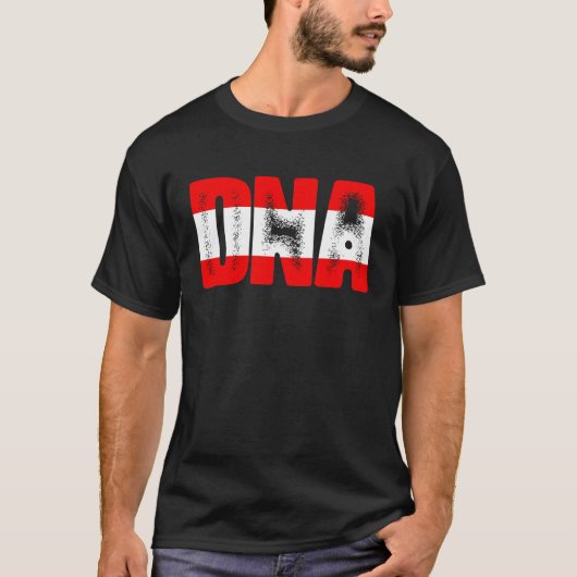Österreich DNA T-Shirt (Vorderseite)