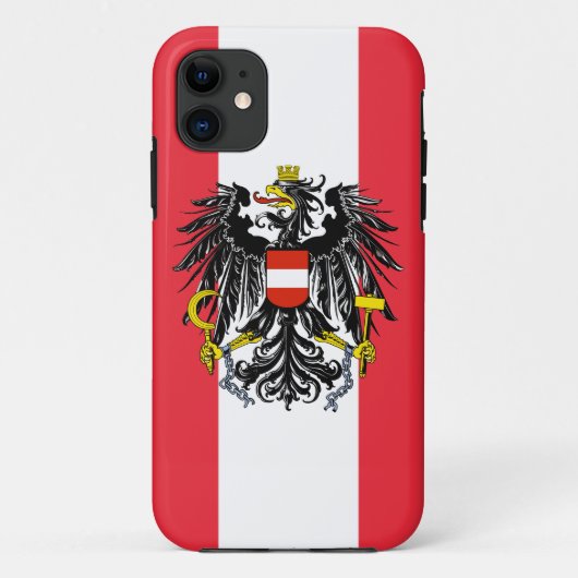 Österreich-Emblem Case-Mate iPhone Hülle (Rückseite)