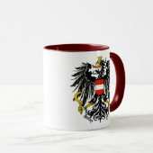 Österreich-Emblem Tasse (VorderseiteRechts)