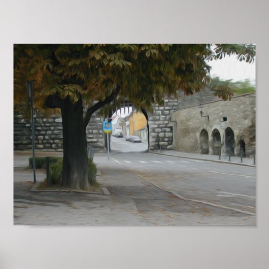 Österreich - Erdöl Poster (Vorne)