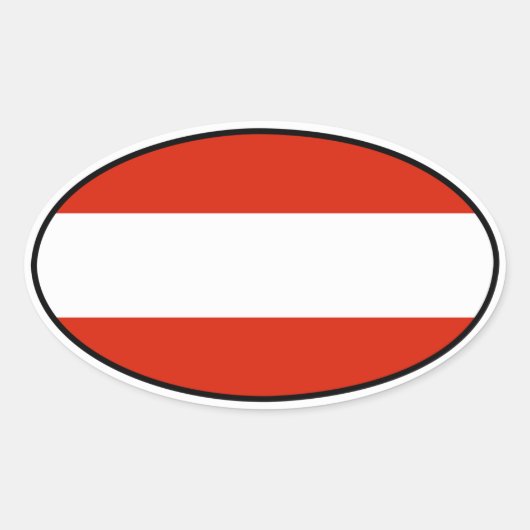 Österreich Euro Sticker (Vorderseite)