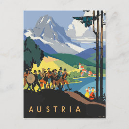 Österreich Europe Vintage Travel Postcard Postkarte