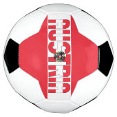 Österreich Flag Adortable Patriotic Fußball (Gedreht)