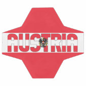 Österreich Flag Adortable Patriotic Fußball (Flach)