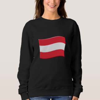 Österreich - Flag Herzschlag für Österreich Männer Sweatshirt