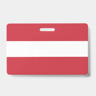 Österreich-Flagge Ausweis