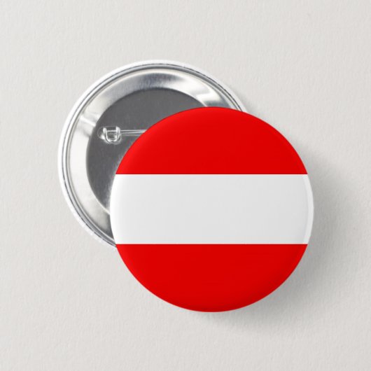 Österreich-Flagge Button (Vorne & Hinten)