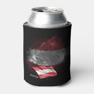 Österreich-Flagge Dosenkühler
