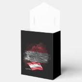 Österreich-Flagge Geschenkschachtel (Geöffnet)