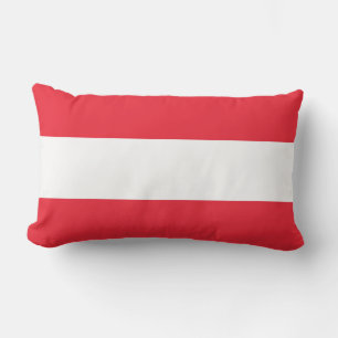 Österreich-Flagge Lendenkissen