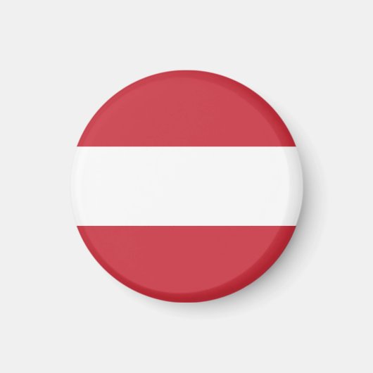 Österreich-Flagge Magnet (Vorne)