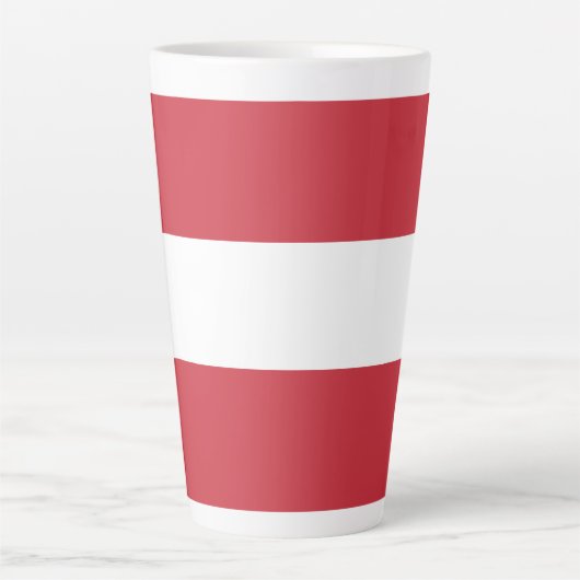 Österreich-Flagge Milchtasse (Vorderseite)