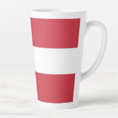 Österreich-Flagge Milchtasse (Rechts)