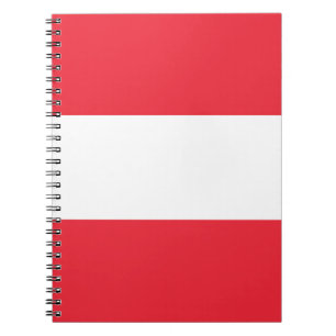 Österreich Flagge Notizblock