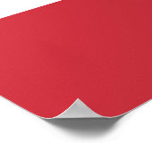 Österreich-Flagge Poster (Ecke)