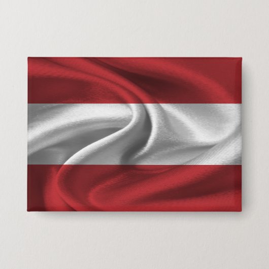 Österreich-Flagge-Schaltfläche Button (Vorderseite)