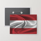 Österreich-Flagge-Schaltfläche Button (Vorderseite/Rückseite)