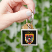 Österreich-Flagge Schlüsselanhänger (Hand)