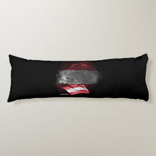 Österreich-Flagge Seitenschläferkissen