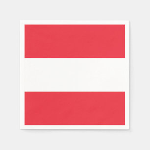Österreich-Flagge Serviette