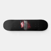 Österreich-Flagge Skateboard (Horizontal)
