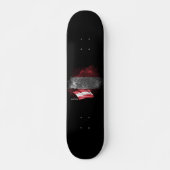 Österreich-Flagge Skateboard (Vorne)