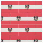 Österreich-Flagge Stoff (Muster)