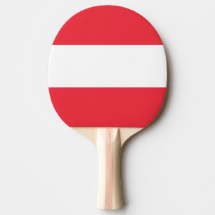 Österreich Flagge Tischtennis Schläger